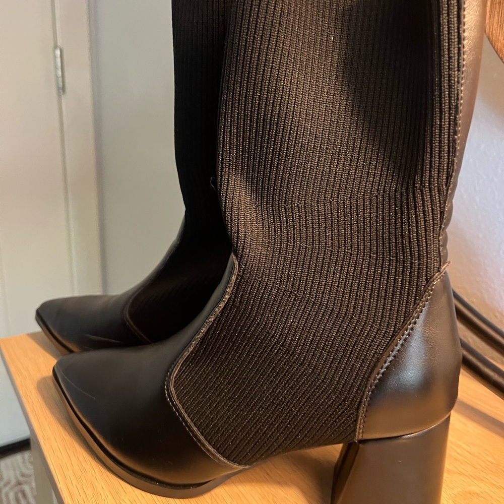 Black Shein Boots